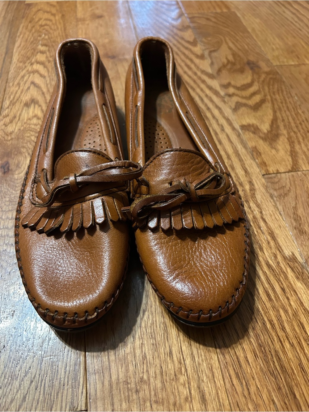 Dexter leather womens loafers size 8